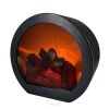 Flame Fireplace Wind Light Smart Touch Switch Simulation Charcoal Ornament