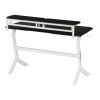 Techni Sport White Stryker Gaming Desk, White