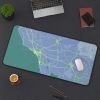 Los Angeles Map Desk Mat