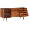 TV Stand 46.5"x11.8"x21.7" Solid Wood Acacia