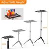 Projector Stand Tripod from 14.5'' to 39.4''; Laptop Tripod Stand Height Adjustable for Home Cinema; Office