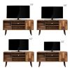 TV Stand Use in Living Room Furniture with 1 storage and 2 shelves Cabinet, high quality particle board,fir wood