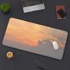 Golden Horizon Desk Mat