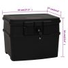 Safe Box Black 17.3"x14.6"x13.4"