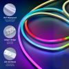 5 Meters Smart Neon Sign Light, Flexible DIY Neon Strip Light, Outdoor Waterproof Strip Light, Garden accent lights