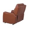 Contemporary Leather Recliner - Top-Grain Seating, Power Headrest, Power Footrest, USB Charging