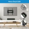 TV Wall Mount Dual Arm TV Mount Bracket Max. VESA 200x200mm For 23in to 42 In TVs