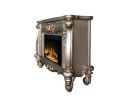 ACME Versailles FIREPLACE Antique Platinum Finish AC01314