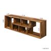 Double L-Shaped Oak TV Stand,Display Shelf ,Bookcase for Home Furniture,Fir Wood