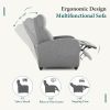 Recliner Chair for Adults, Massage Reclining Chair for Living Room