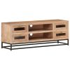 TV Stand 43.3"x11.8"x15.7" Solid Wood Acacia