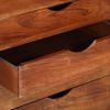 TV Stand 46.5"x11.8"x21.7" Solid Wood Acacia