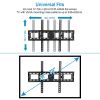 Tilt TV Wall Mount Bracket For 37-70in LED/LCD/PLASMA Flat TV VESA 630x420mm ±15 Degree Tilt