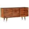 TV Stand 46.5"x11.8"x21.7" Solid Wood Acacia