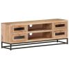 TV Stand 43.3"x11.8"x15.7" Solid Wood Acacia