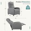 Recliner Chair for Adults, Massage Reclining Chair for Living Room