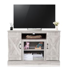 Vintage Home Living Room Wooden TV Cabinet (Option: FTTS0377 grey)