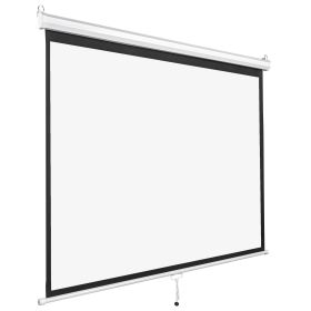 72in Diagonal 4:3 Manual Projector Screen (Warehouse: US)