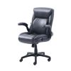 Air Lumbar Bonded Leather Manager Office Chair