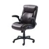 Air Lumbar Bonded Leather Manager Office Chair