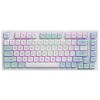 YUNZII YZ75 75% Hot Swappable Wireless Gaming Mechanical Keyboard, RGB Backlights, BT5.0/2.4G/USB-C, Dye Sub PBT Keycaps for Linux/Win/Mac