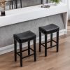 Backless Bar Stools, 2-Pcs Set