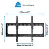 Tilt TV Wall Mount Bracket For 37-70in LED/LCD/PLASMA Flat TV VESA 600x400mm