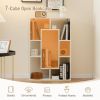 Geometric Bookshelf Modern Decorative Open Bookcase