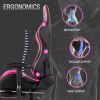 Massage Gaming Chair with Footrest