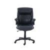 Air Lumbar Bonded Leather Manager Office Chair