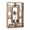 7-Cube Geometric Bookshelf Modern Decorative Open Bookcase