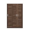 3-Door Shutter Wardrobe with shelves