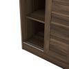 3-Door Shutter Wardrobe with shelves