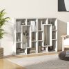 Geometric Bookshelf Modern Decorative Open Bookcase