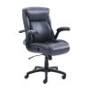 Air Lumbar Bonded Leather Manager Office Chair